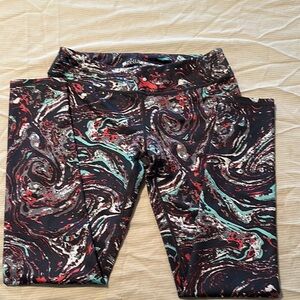 Zella Girl Patterned Leggings size 10/12